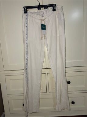 Roxy Oceanside pants in Sea Salt Solid Size XS